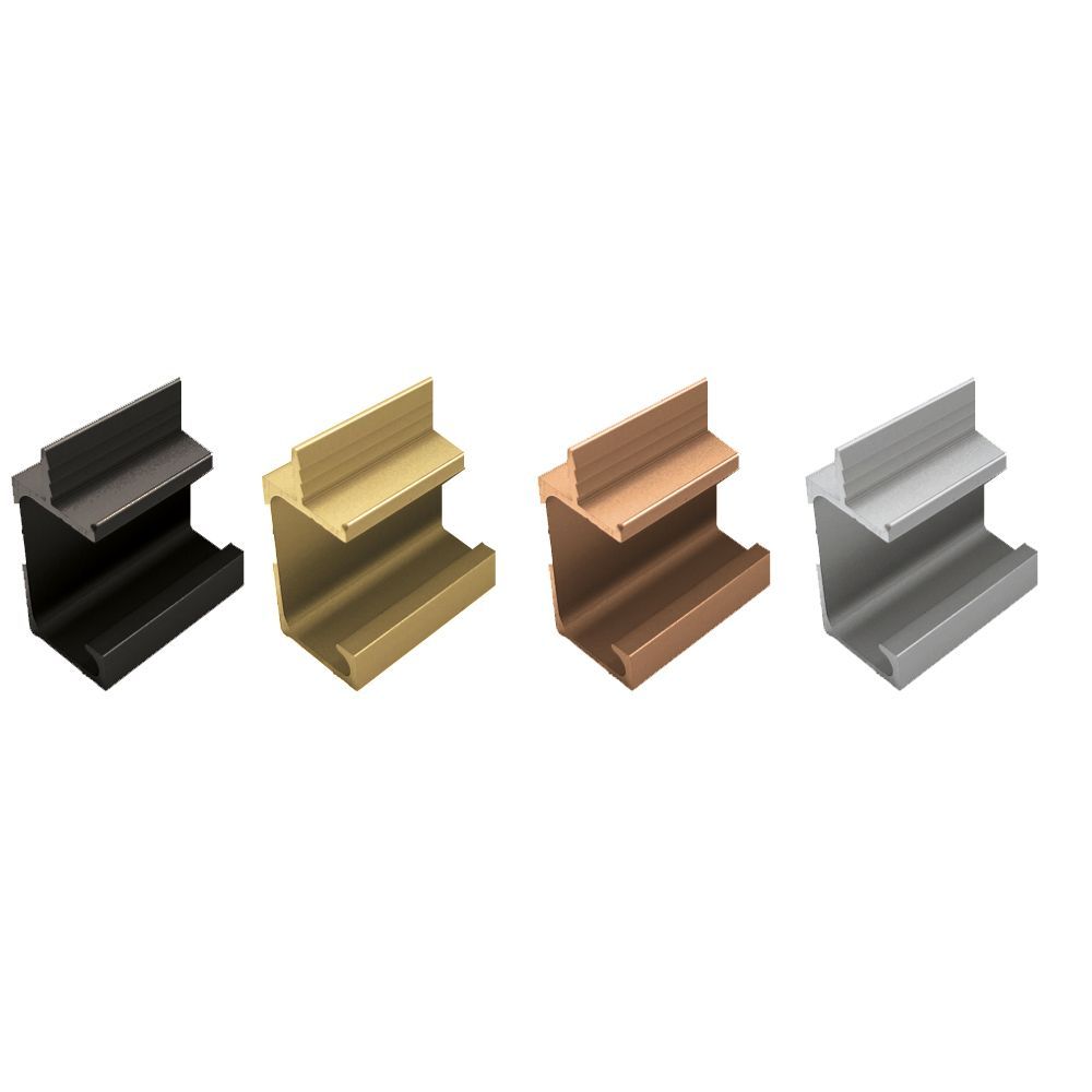 Γκόλές επίπλων – AL Natural aluminium