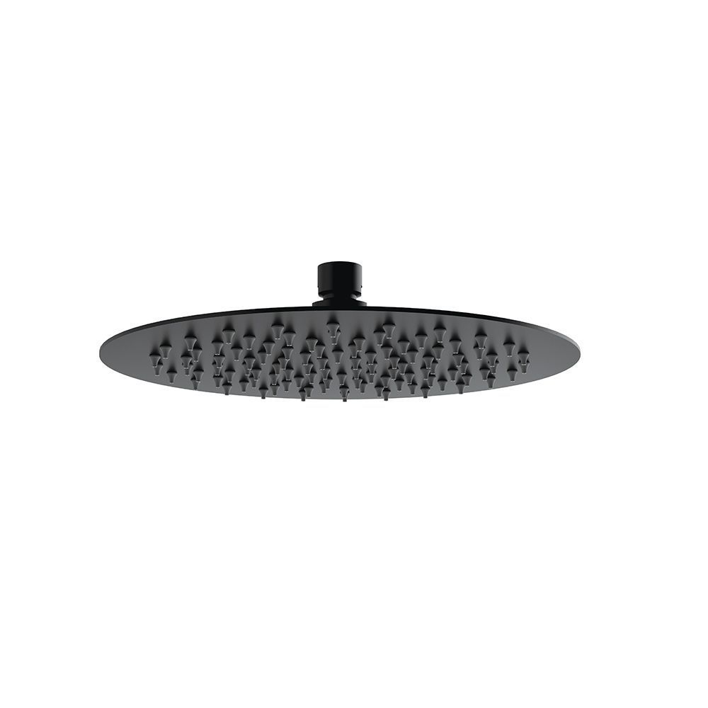 Κεφαλή Ντουζ Στρόγγυλη Φ250 Black matt
