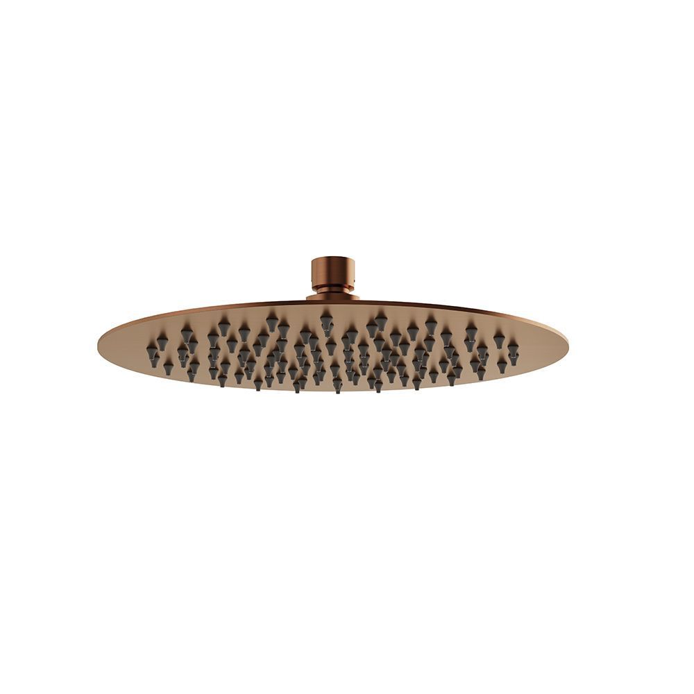 Circular shower head Ø250 Brushed gold