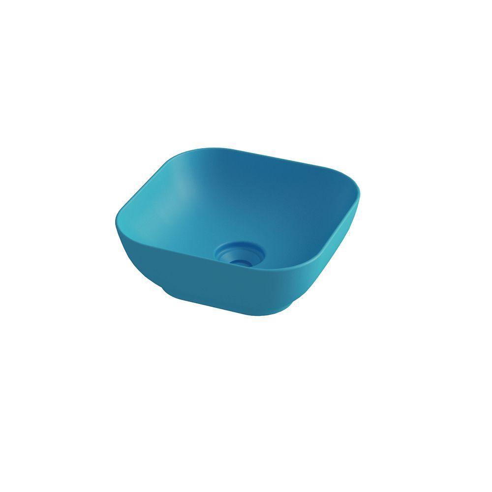 Olympia Trend Square 02 - Turquoise matt