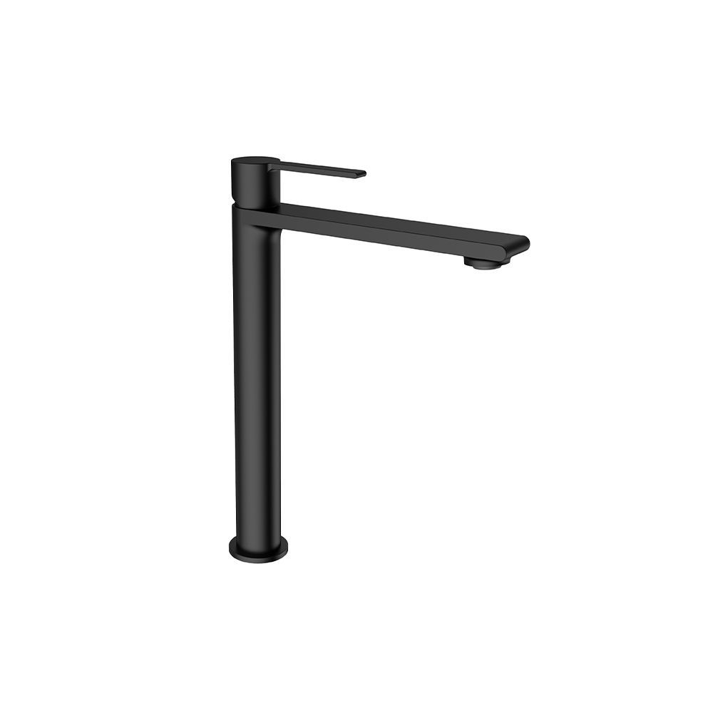 Orabella Elegance Black matt - Single lever high riser basin mixer