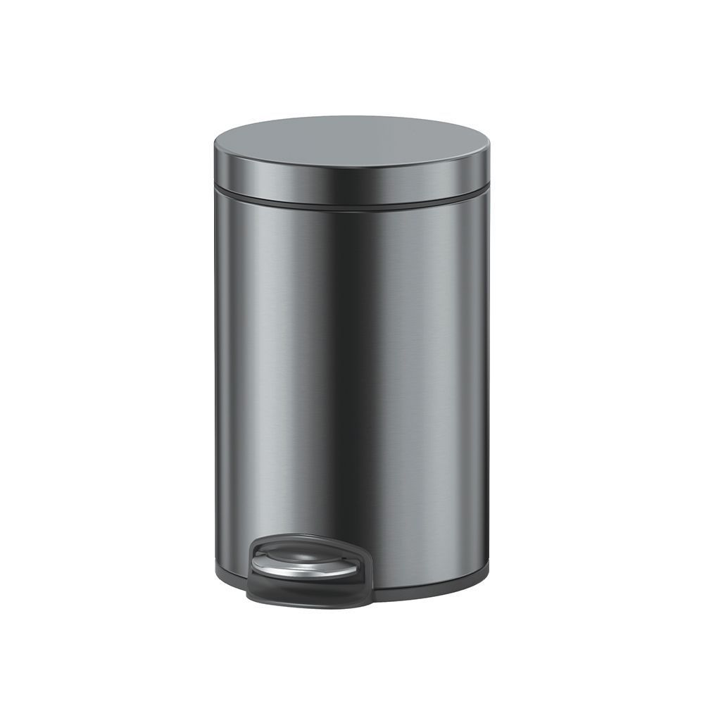 Orabella Toilet trash bin Gun metal