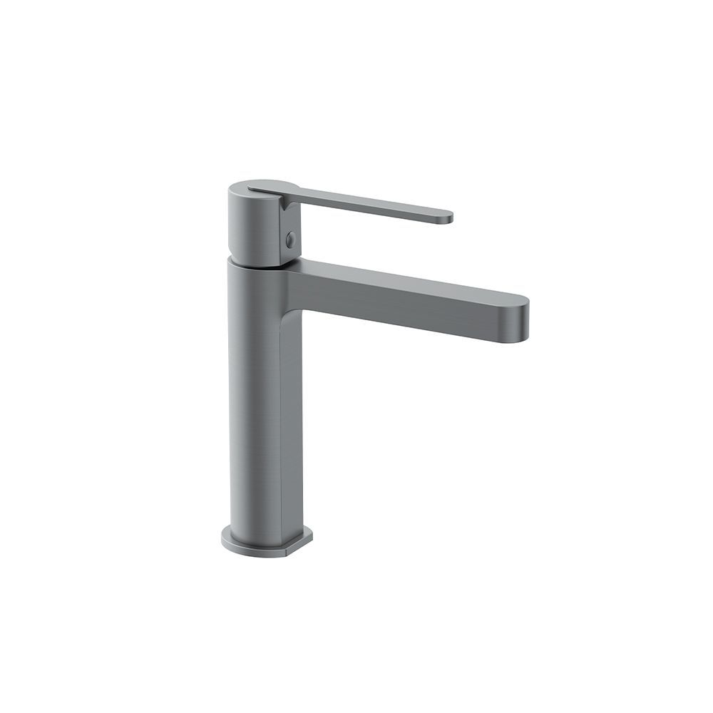 Orabella Marea Gun metal light - Single lever basin mixer
