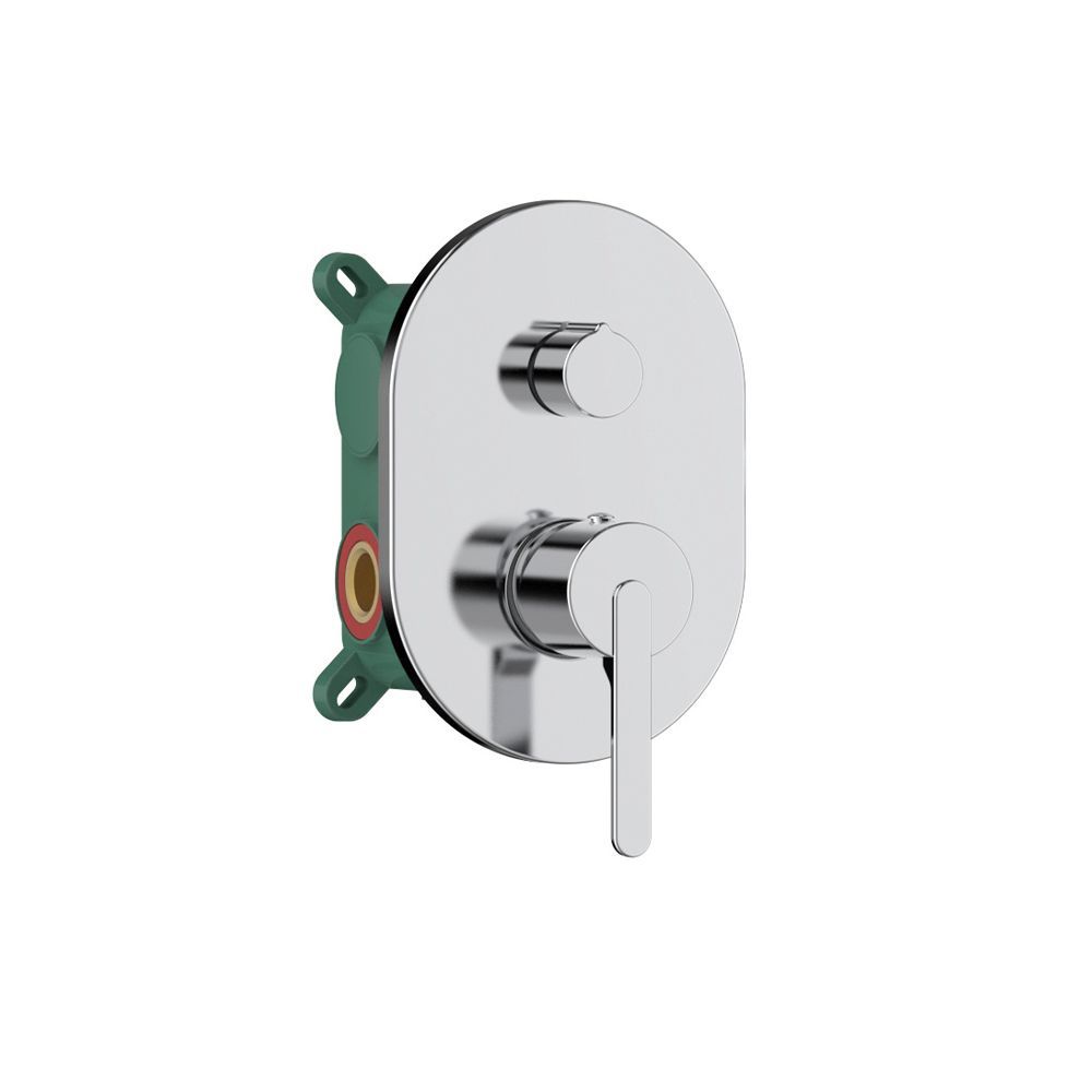Orabella Marea - Single lever concealed 2 way bath shower mixer C/B