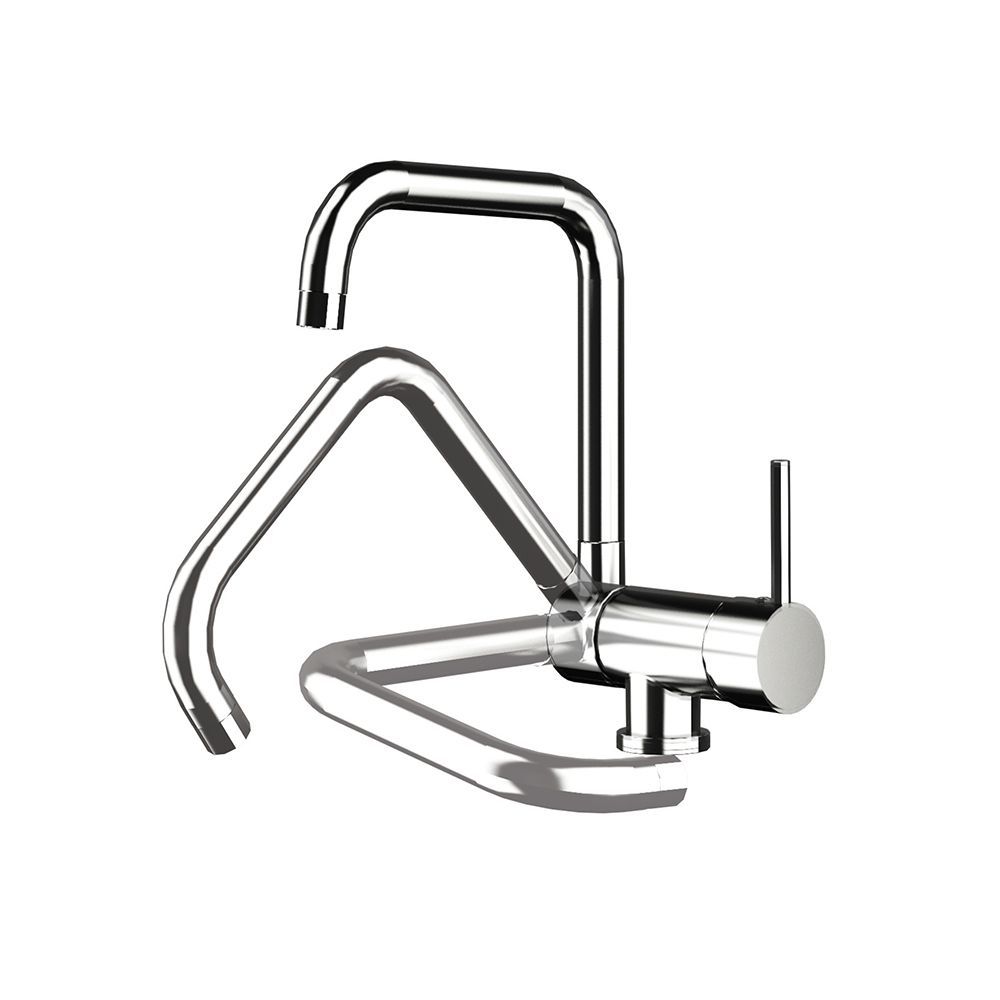 Orabella Nardo - Single lever folding kitchen mixer