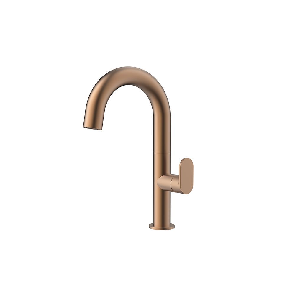 Orabella Oval Rose gold - Μπαταρία νιπτήρος