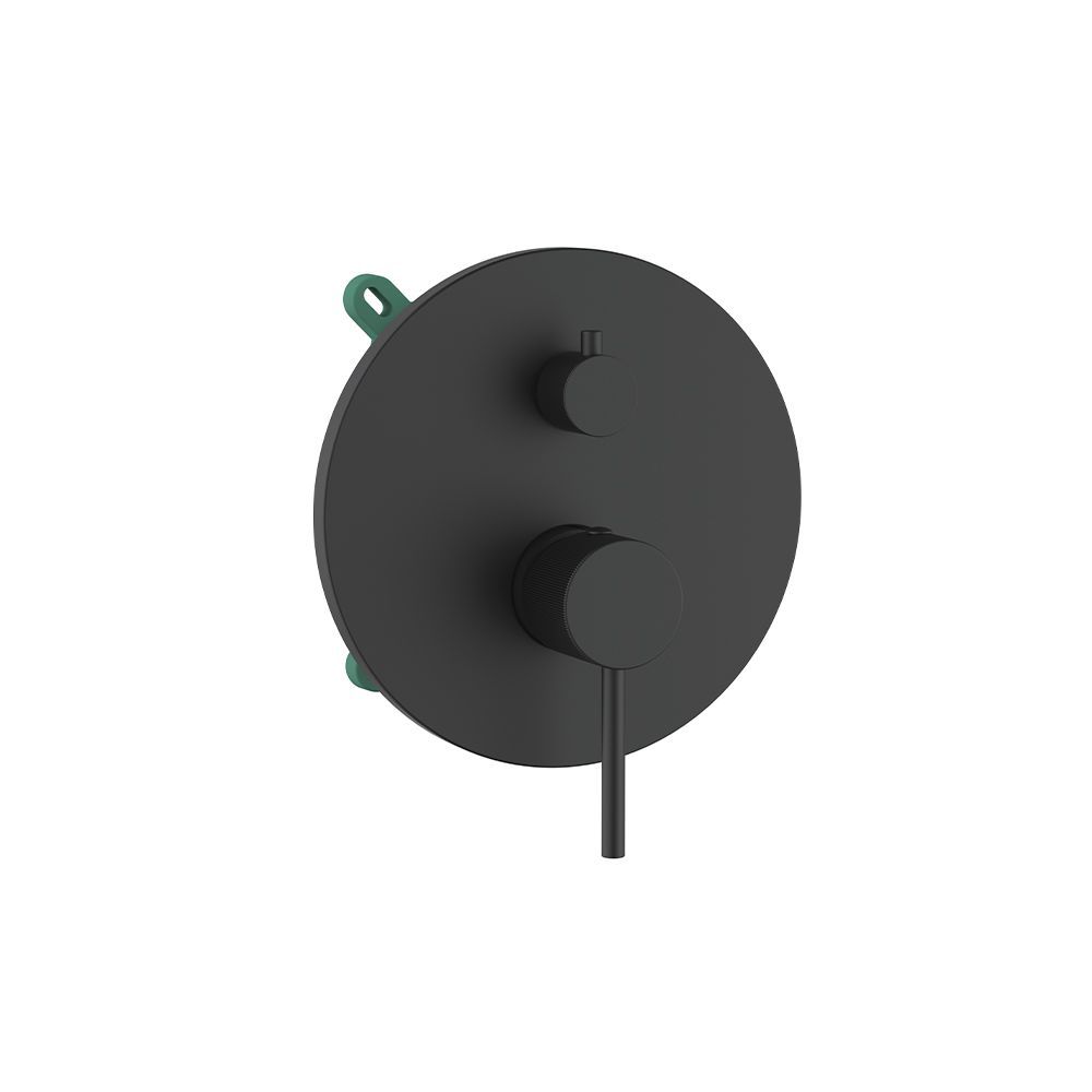 Orabella Preciosa Black matt - Μπαταρία λουτρού, εντοιχισμού 2 σημείων