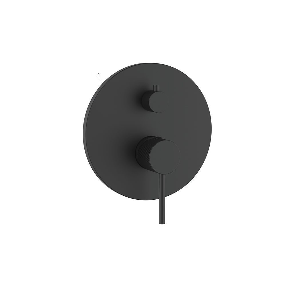 Orabella Preciosa Black matt - Μπαταρία λουτρού, εντοιχισμού 3 δρόμων
