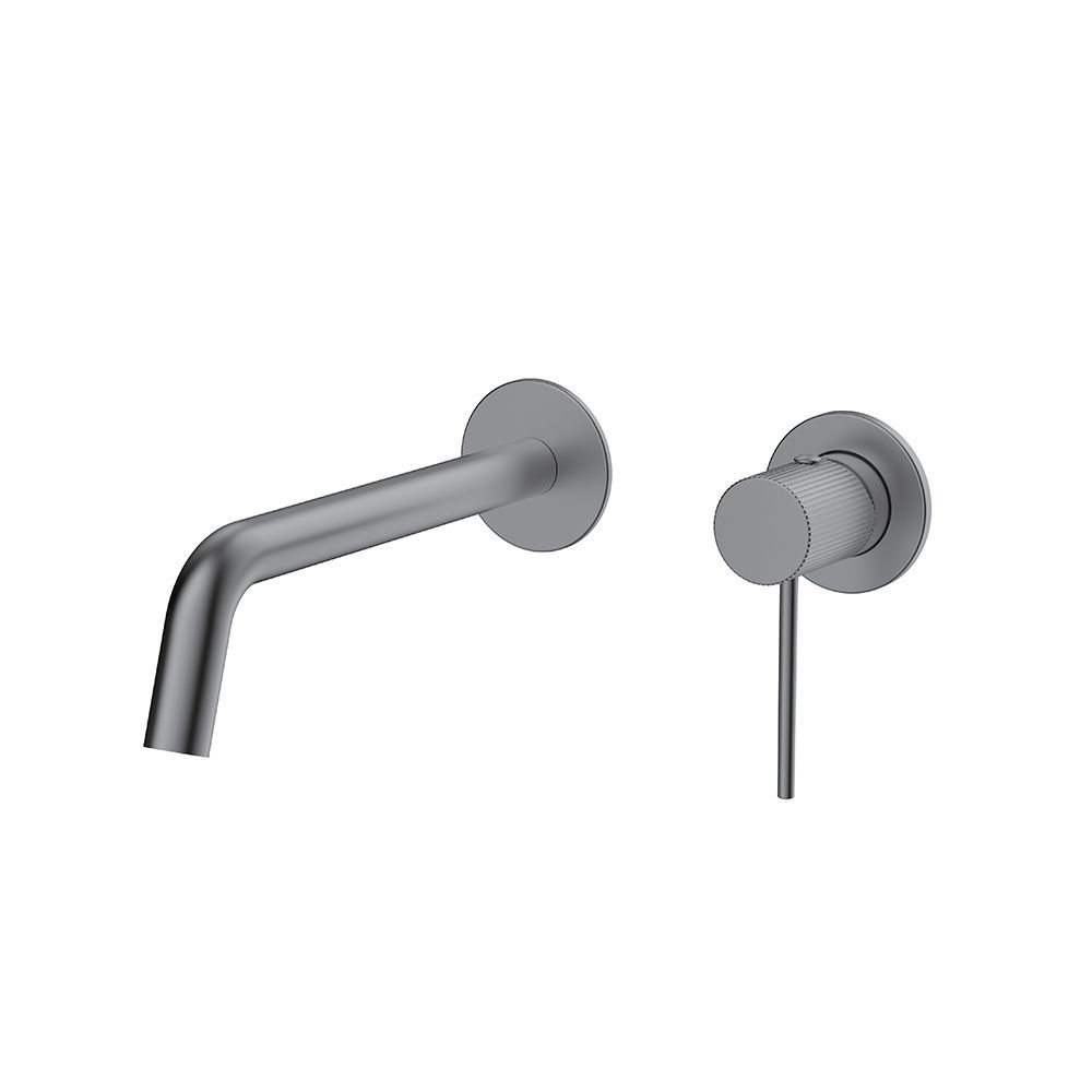 Orabella Preciosa Gun metal light - Μπαταρία νιπτήρος, εντοιχισμού 2 οπών
