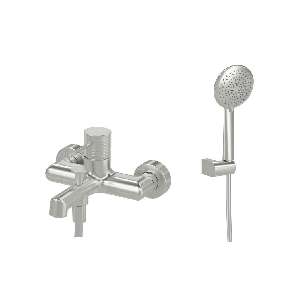 Orabella Terra Brushed Nickel - Μπαταρία Λουτρού