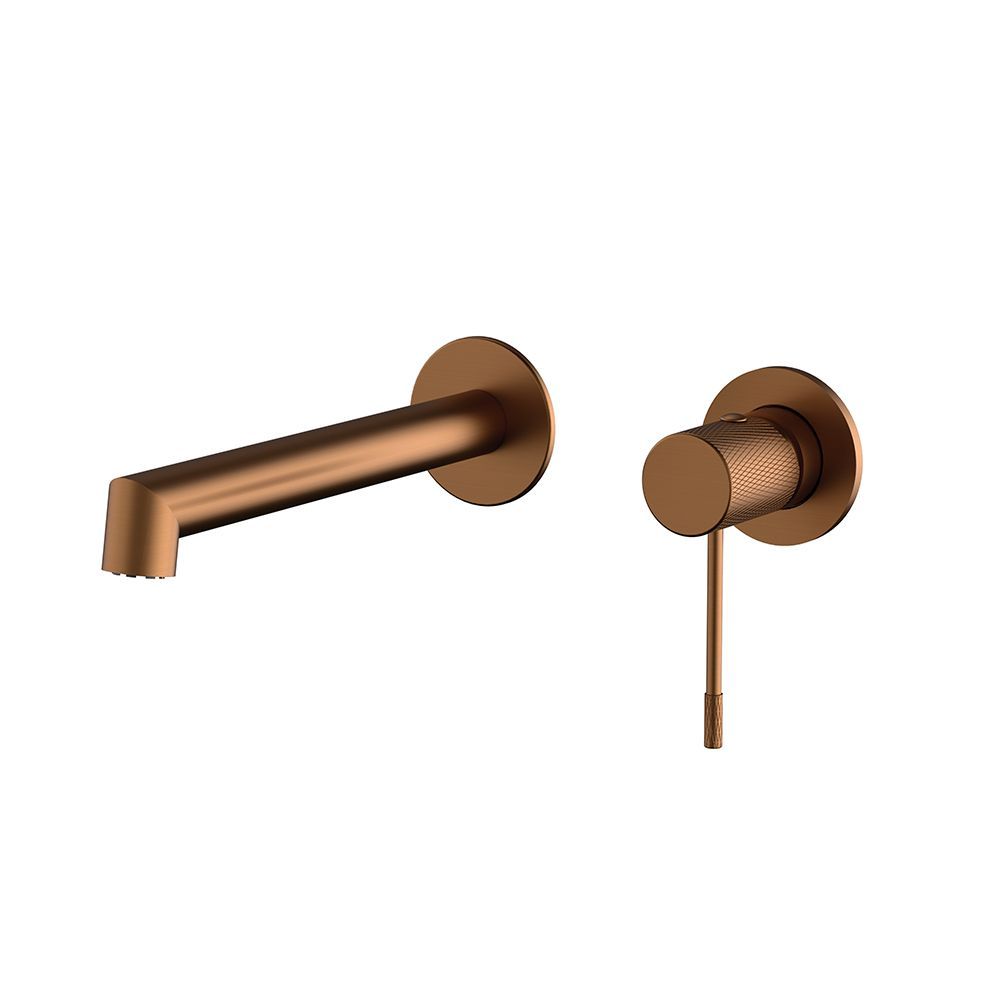 Orabella Terra Rose Gold - Single lever 2 hole, concealed basin mixer