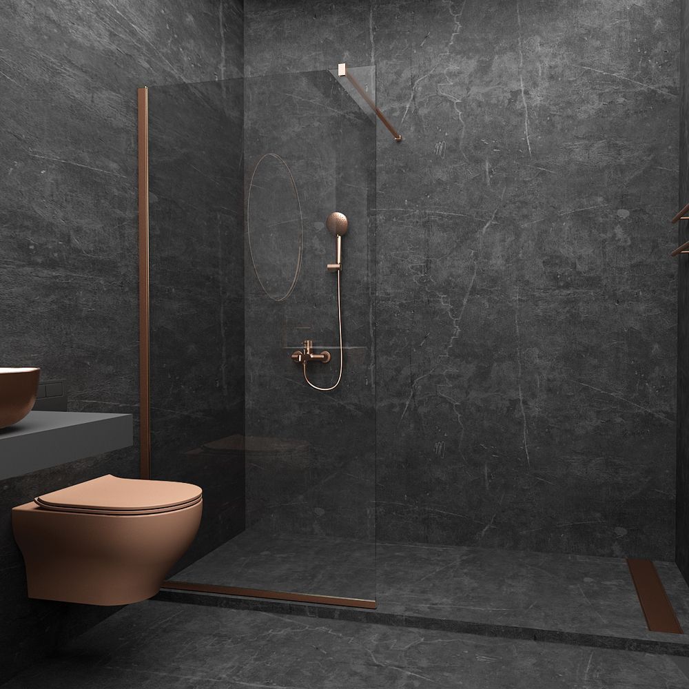 Serena Rose Gold H200 80 cm