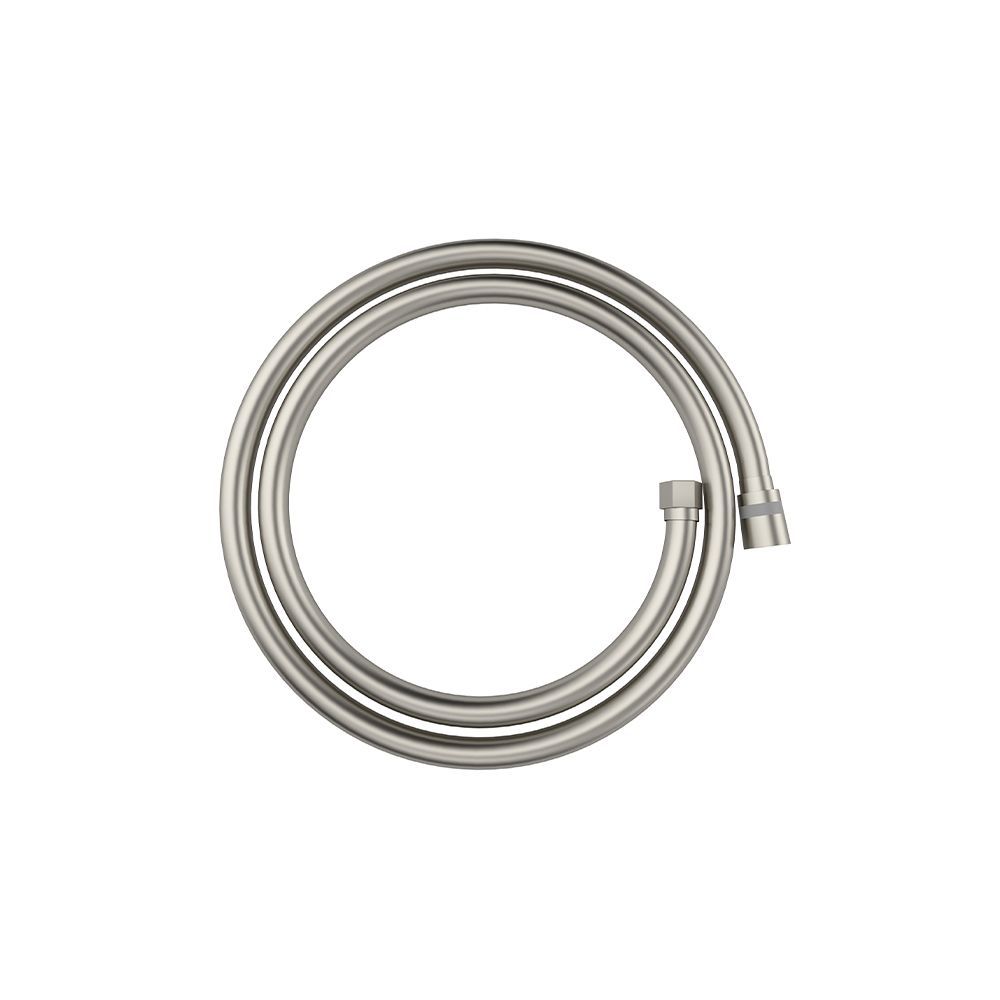 Smooth shower flex hose Brushed nickel