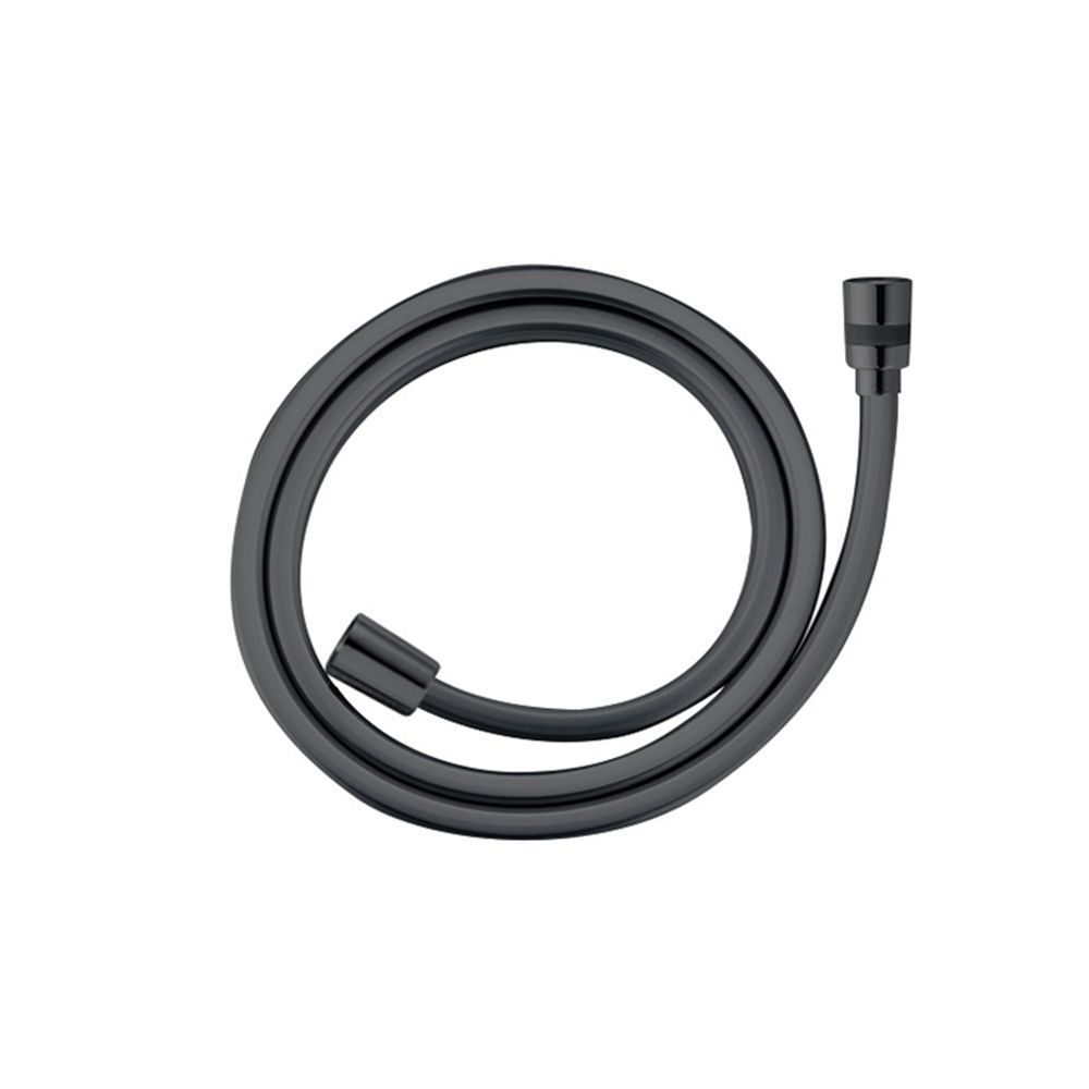 Smooth shower flex hose Gun metal