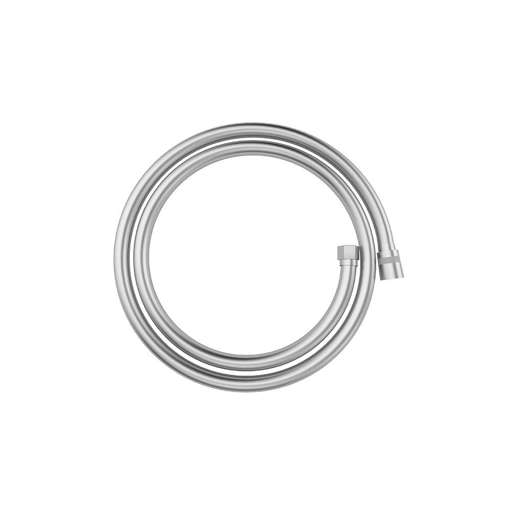Smooth shower flex hose Chrome