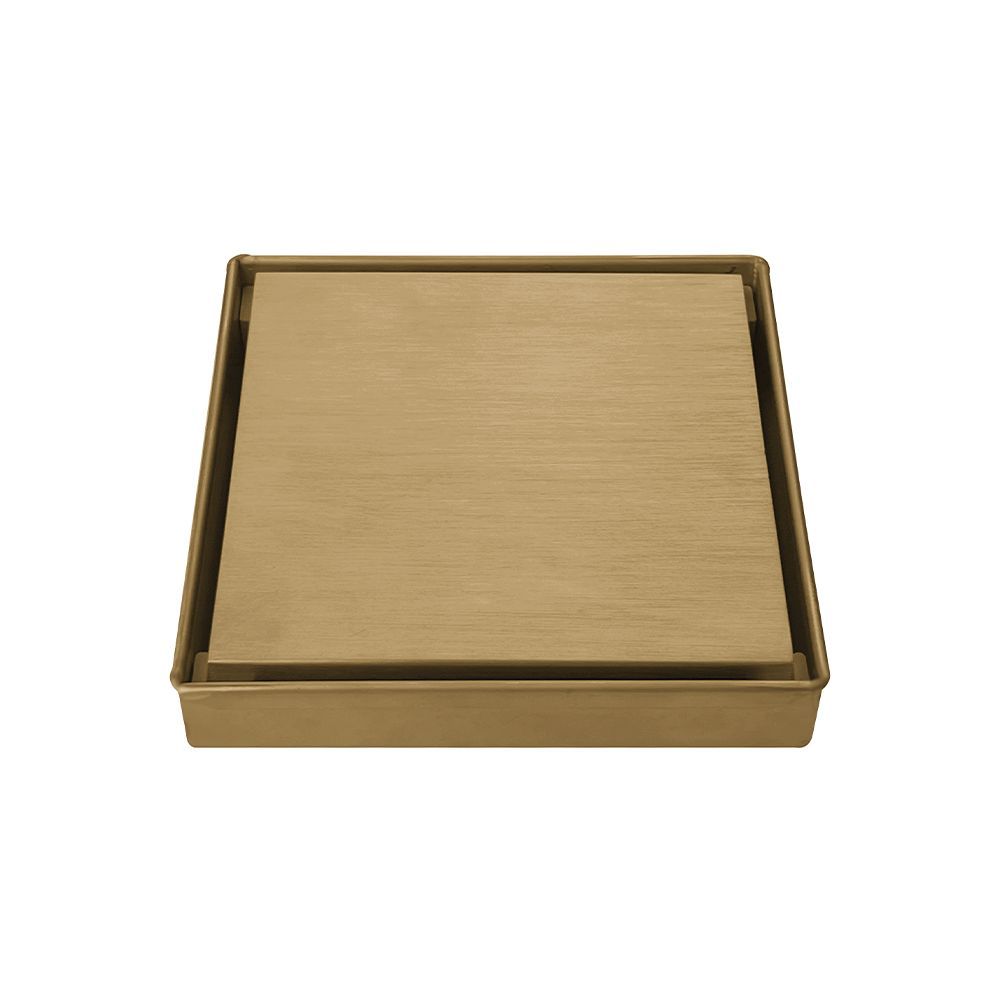 Square Gold - Floor drain