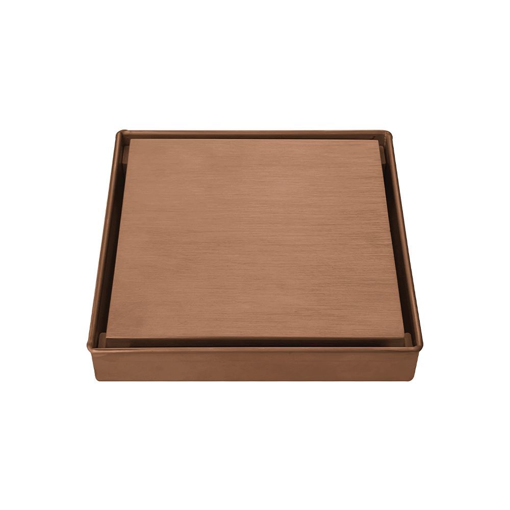 Square Rose gold - Floor drain