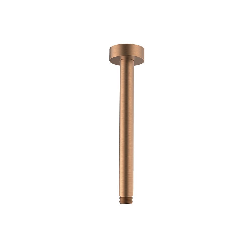 Βραχίονας Ντουζ Οροφής Στρόγγυλος – 17 cm Rose gold