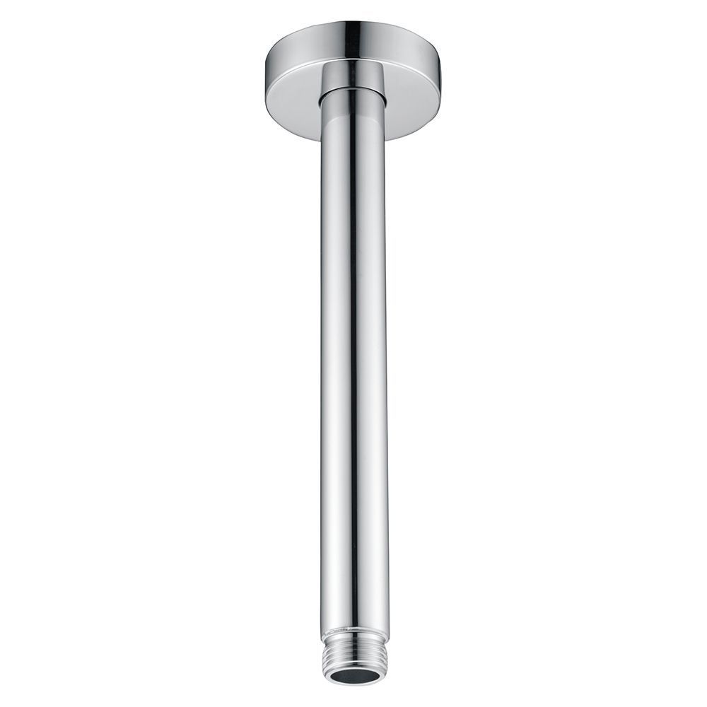 Circular shower head ceiling extention arm - 15 cm Stainles steel 316