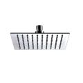 Square shower head 25 cm Chrome