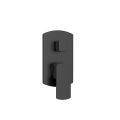 Orabella Ardesia Black matt - Single lever concealed 2 way bath shower mixer
