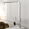 Orabella Como SS 316 - Stainless steel, single lever kitchen mixer
