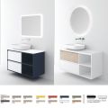 Orabella Double Drawer with shelf 100 - Wall hung bathroom furniture