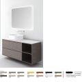 Orabella Double Drawer with shelf 100|120|140 - Κρεμαστό Έπιπλο Μπάνιου