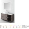 Orabella Double Drawer with shelf 100|120|140 - Κρεμαστό Έπιπλο Μπάνιου
