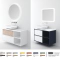 Orabella Double Drawer with shelf 140 - Κρεμαστό Έπιπλο Μπάνιου