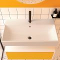 Orabella Drawer Amabile 60|80|100- Wall hung bathroom furniture with porcelain Tecla washbasin
