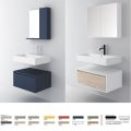 Orabella Drawer Amabile 60|80|100- Wall hung bathroom furniture with porcelain Tecla washbasin