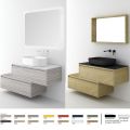 Orabella Drawer asymmetrical 100 - Κρεμαστό Έπιπλο Μπάνιου