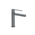 Orabella Marea Gun metal light - Single lever basin mixer