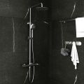 Orabella Marea - Shower column with a circular shower head Ø250 C/B +3 colors