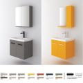Orabella Miren 61 - Wall hung bathroom furniture with porcelain Orabella washbasin