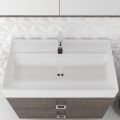 Orabella Mood|Amabile|Touch 80 - Wall hung bathroom furniture with porcelain Tecla washbasin