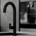 Orabella Oval Black matt - Μπαταρία Κουζίνας
