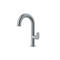 Orabella Oval Gun metal light - Single lever basin mixer