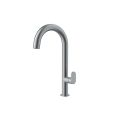 Orabella Oval Gun metal light - Single lever high riser basin mixer