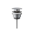 Orabella Oval Gun metal light - Single lever high riser basin mixer