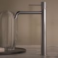 Orabella Preciosa Gun metal light - Single lever high riser basin mixer