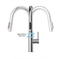 Orabella Pure water - Single lever kitchen mixer with pull out spray 2 exits C/B