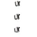 Orabella Pure water - Single lever kitchen mixer with pull out spray 2 exits C/B