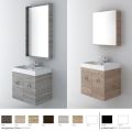 Orabella Raven 60 - Wall hung bathroom furniture with porcelain Olympia washbasin