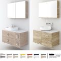 Orabella Solid Surface 100 - Κρεμαστό Έπιπλο Μπάνιου για επικαθήμενο νιπτήρα