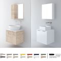 Orabella Solid Surface 60 - Wall hung bathroom furniture for countertop washbasin