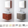 Orabella Solid Surface 70 - Κρεμαστό Έπιπλο Μπάνιου για επικαθήμενο νιπτήρα