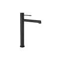 Orabella Terra Black matt - Single lever high riser basin mixer