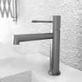 Orabella Terra Gun Metal Light - Single lever basin mixer